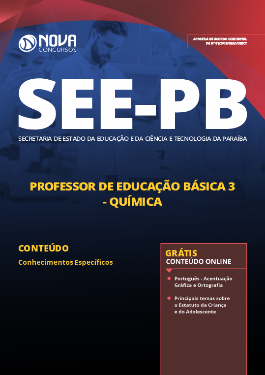 Apostila SEE PB Professor de Educação Básica 3 Química