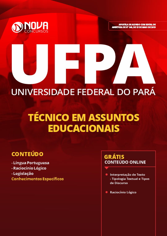 Apostila Ufpa T Cnico Em Assuntos Educacionais