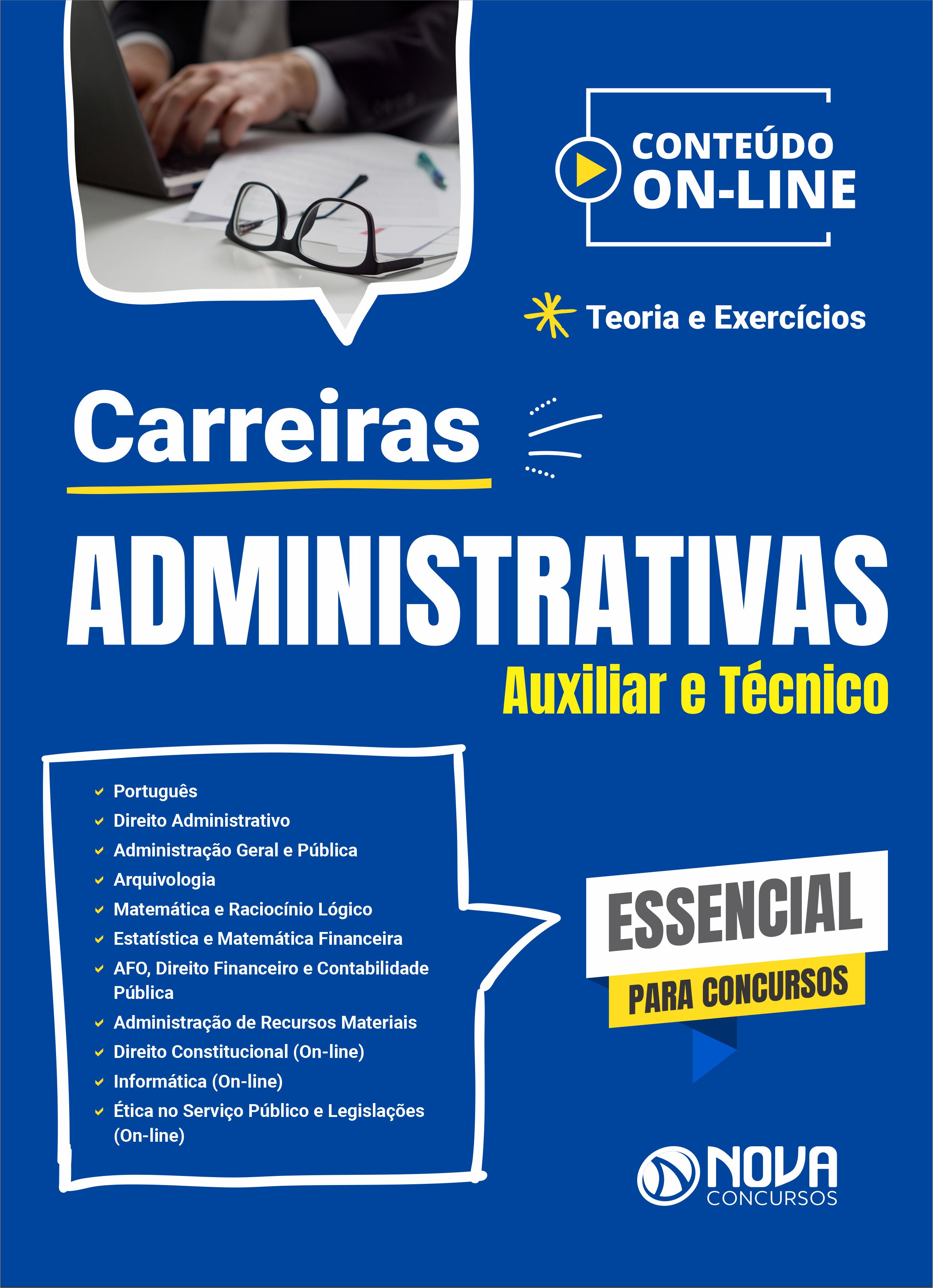 Apostila Carreiras Administrativas Auxiliar E T Cnico