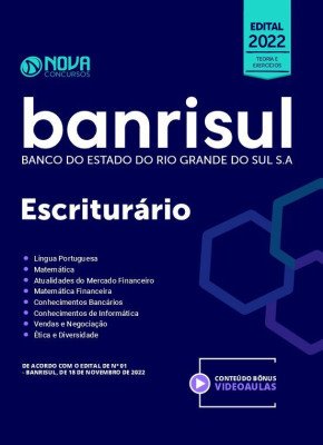 Mapa de Questões BANRISUL Escriturário