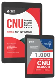 Combo Digital CNU - Bloco 8 - Nível Intermediário + 1.000 Questões