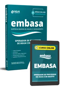 Combo EMBASA - Operador de Processos de Água e de Esgoto