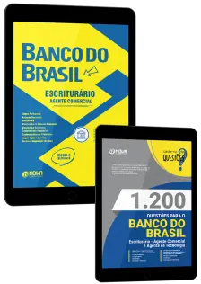 Combo Banco do Brasil - Escriturário Agente Comercial