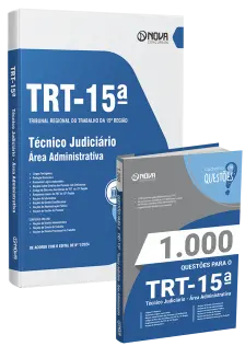 Combo TRT-15 - Técnico Judiciário - Área Administrativa