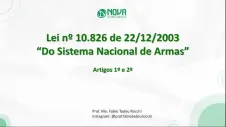 Do Sistema Nacional de Armas