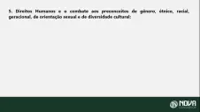 Combate aos Preconceitos de Gênero, Étnico e Racial