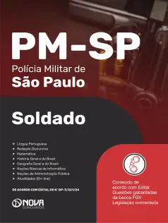 Apostila PM-SP em PDF 2025 - Soldado