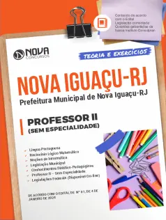 Apostila Prefeitura de Nova Iguaçu - RJ  Professor II em PDF