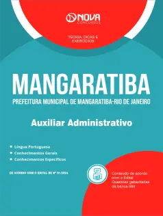 Apostila Prefeitura de Mangaratiba - RJ  - Auxiliar Administrativo