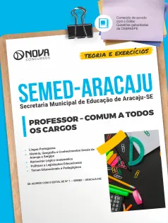 Apostila SEMED Aracaju  - Professor - Comum a Todos os Cargos