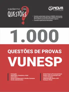 Livro 1.000 Questões Gabaritadas da Vunesp