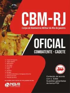 Apostila CBM-RJ  - Oficial Combatente - Cadete