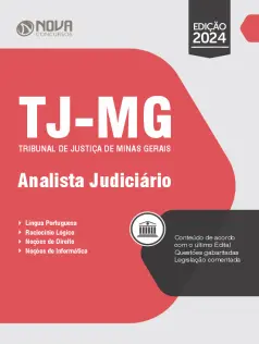 Apostila TJ-MG em PDF 2025 - Comum aos Cargos de Analista