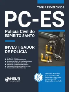 Apostila PC-ES 2025 - Investigador de Polícia