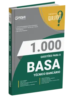 Livro 1.000 Questões Gabaritadas BASA - Técnico Bancário