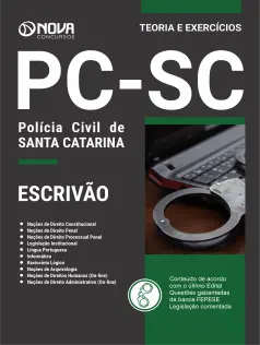 Apostila PC-SC 2025 - Escrivão de Polícia