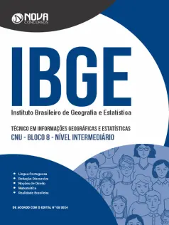 Apostila IBGE  - Conhecimentos Gerais e Específicos - CNU Bloco 8