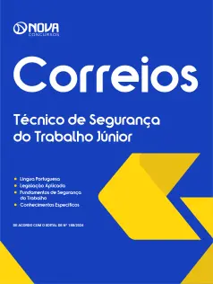 Apostila CORREIOS  - Técnico de Segurança do Trabalho Júnior