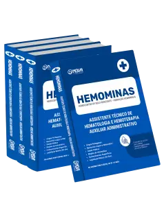 Apostila HEMOMINAS 2025 - Assistente Técnico de Hematologia e Hemoterapia (ATHH) - Auxiliar Administrativo