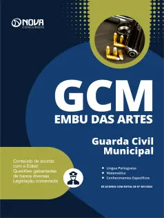 Apostila Prefeitura de Embu das Artes - SP  - Guarda Municipal