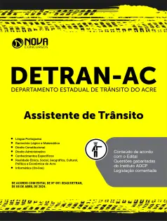 Apostila DETRAN-AC  - Assistente de Trânsito