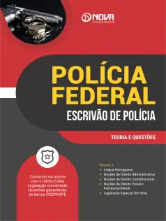 Apostila PF em PDF 2025 - Escrivão de Polícia