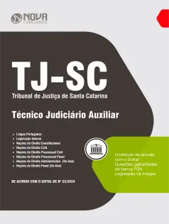 Apostila TJ-SC  - Técnico Judiciário Auxiliar