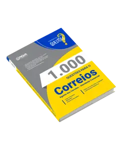 Livro 1.000 Questões Gabaritadas para o CORREIOS - Agente dos Correios - Atendente Comercial