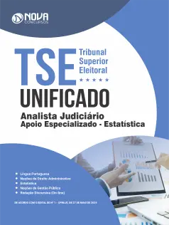 Apostila TSE Unificado  - Analista Judiciário - Área: Apoio Especializado - Estatística