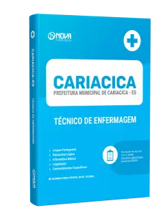 Apostila Prefeitura de Cariacica - ES 2025 - Técnico de Enfermagem