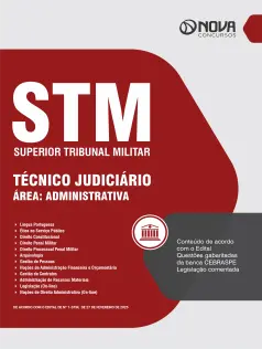 Apostila STM em PDF - Técnico Judiciário - Área: Administrativa