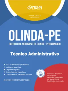 Apostila Prefeitura de Olinda - PE  - Técnico Administrativo