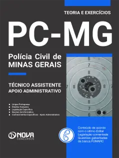 Apostila PC-MG - Técnico Assistente - Apoio Administrativo