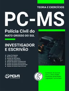 Apostila PC-MS 2025 - Escrivão e Investigador