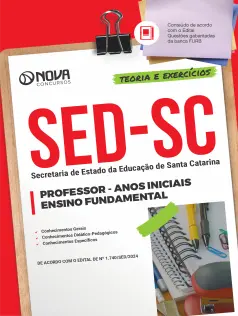 Apostila SED-SC  - Professor Anos Iniciais - Ensino Fundamental