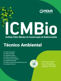 Apostila ICMBio em PDF 2025 - Técnico Ambiental