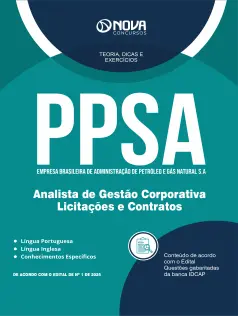 Apostila PPSA - Analista de Gestão Corporativa Licitações e Contratos