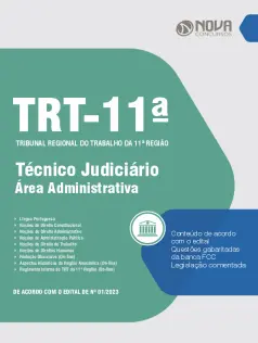 Apostila TRT-11 - Técnico Judiciário - Área Administrativa