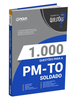 Livro 1.000 Questões Gabaritadas para a PM-TO - Soldado