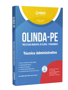 Apostila Prefeitura de Olinda - PE  - Técnico Administrativo