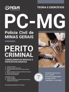 Apostila Polícia Civil - MG  - Perito Criminal