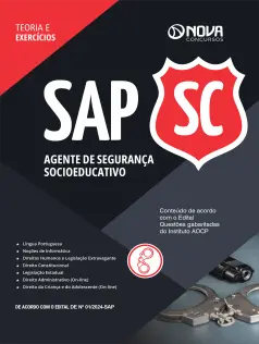 Apostila SAP-SC  - Agente de Segurança Socioeducativo