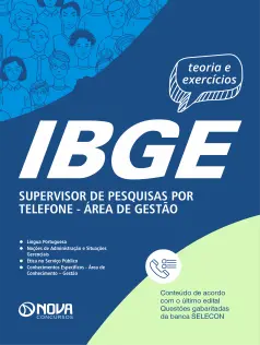 Apostila IBGE 2025 - Supervisor de Pesquisas por Telefone