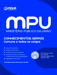 Apostila MPU em PDF - Analistas e Técnicos - Comum aos cargos