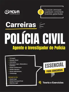 Apostila Carreiras Polícia Civil - Agente e Investigador de Polícia