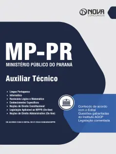 Apostila MP-PR  - Auxiliar Técnico