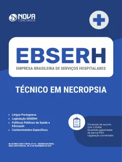 Apostila EBSERH 2025 - Técnico em Necropsia