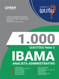 Livro 1.000 Questões Gabaritadas para o IBAMA - Analista Administrativo