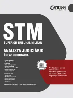 Apostila STM - Analista Judiciário - Área: Judiciária