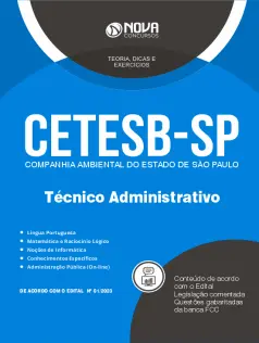 Apostila CETESB-SP  - Técnico Administrativo